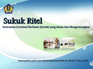 Sukuk Ritel Negara