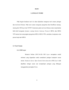 BAB 2 LANDASAN TEORI Pada bagian landasan teori ini akan