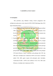 V. KESIMPULAN DAN SARAN 5.1 Kesimpulan Dari penelitian yang