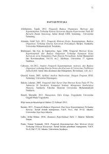 Daftar Pustaka - Universitas Muhammadiyah Surakarta