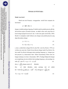 Pendekatan nonparametrik dalam pendugaan