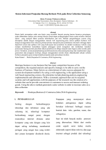 format sisfo - Universitas Dian Nuswantoro