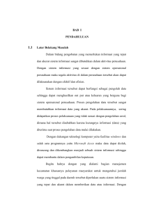 proposal tugas akhir - Universitas Muhammadiyah Surakarta