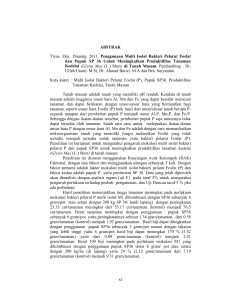 xi ABSTRAK Tiyas, Eka Dianing. 2011. Penggunaan Multi Isolat