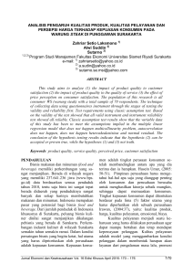 analisis proses strategi inovasi dari perspektif