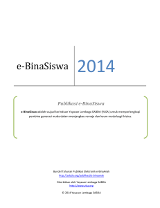 e-BinaSiswa 2014 - SABDA