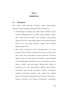 BAB VI KESIMPULAN 6.1. Kesimpulan Dari uraian pada