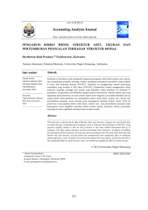 Accounting Analysis Journal