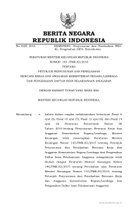 BERITA NEGARA REPUBLIK INDONESIA