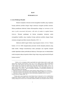 1 BAB I PENDAHULUAN A. Latar Belakang Masalah Hukum