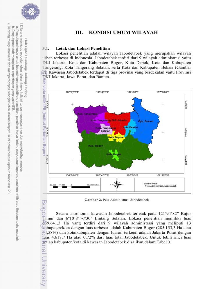 Iii Kondisi Umum Wilayah