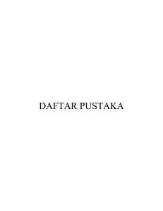 daftar pustaka - Universitas Lampung