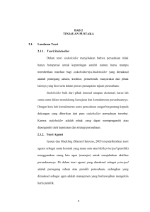 9 BAB 2 TINJAUAN PUSTAKA 2.1. Landasan Teori 2.1.1. Teori