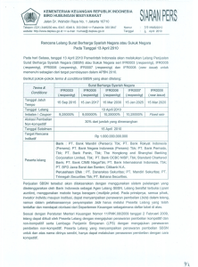 KEMENTERIAN KEUANGAN REPUBLIK INDONESIA