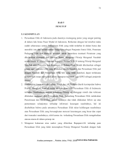 72 BAB 5 PENUTUP 5.1 KESIMPULAN 1. Perusahaan Efek di