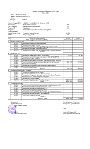 Realisasi anggaran September 2010