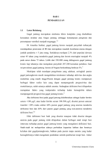 1 BAB 1 PENDAHULUAN 1.1 Latar Belakang Gagal jantung