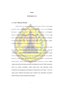 1 BAB I PENDAHULUAN 1.1. Latar Belakang Masalah Dalam upaya