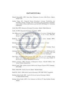 daftar pustaka - Widyatama Repository