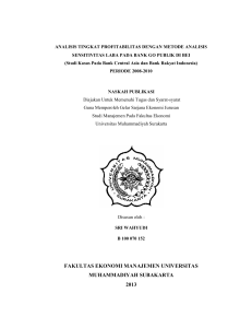 naskah publikasi - Universitas Muhammadiyah Surakarta