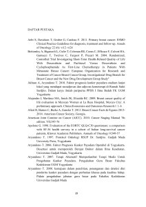 DAFTAR PUSTAKA Aebi S, Davidson T, Gruber G