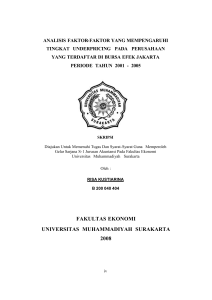 fakultas ekonomi universitas muhammadiyah surakarta 2008