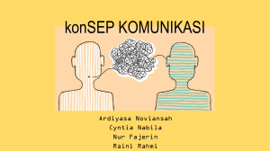 konSEP KOMUNIKASI