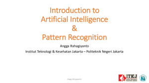 1. Introduction to AI & PR