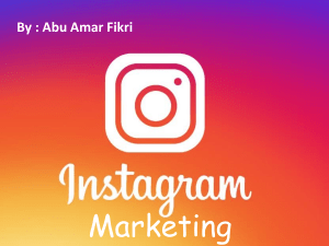 Strategi Instagram Marketing