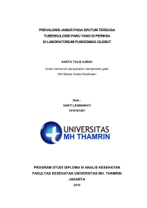cover kti jamur sputum