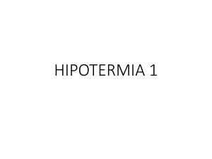 VANIA - Hipotermia 1 & Sepsis 3