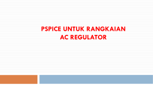 7-PSpice untuk AC Regulator