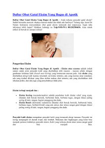 Daftar Obat Gatal Eksim Yang Bagus di Apotik