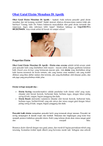 Obat Gatal Eksim Menahun Di Apotik
