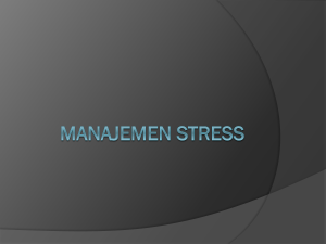 manajemen stress