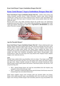 Kena Gatal Herpes