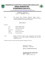 surat tugas sppd kesling