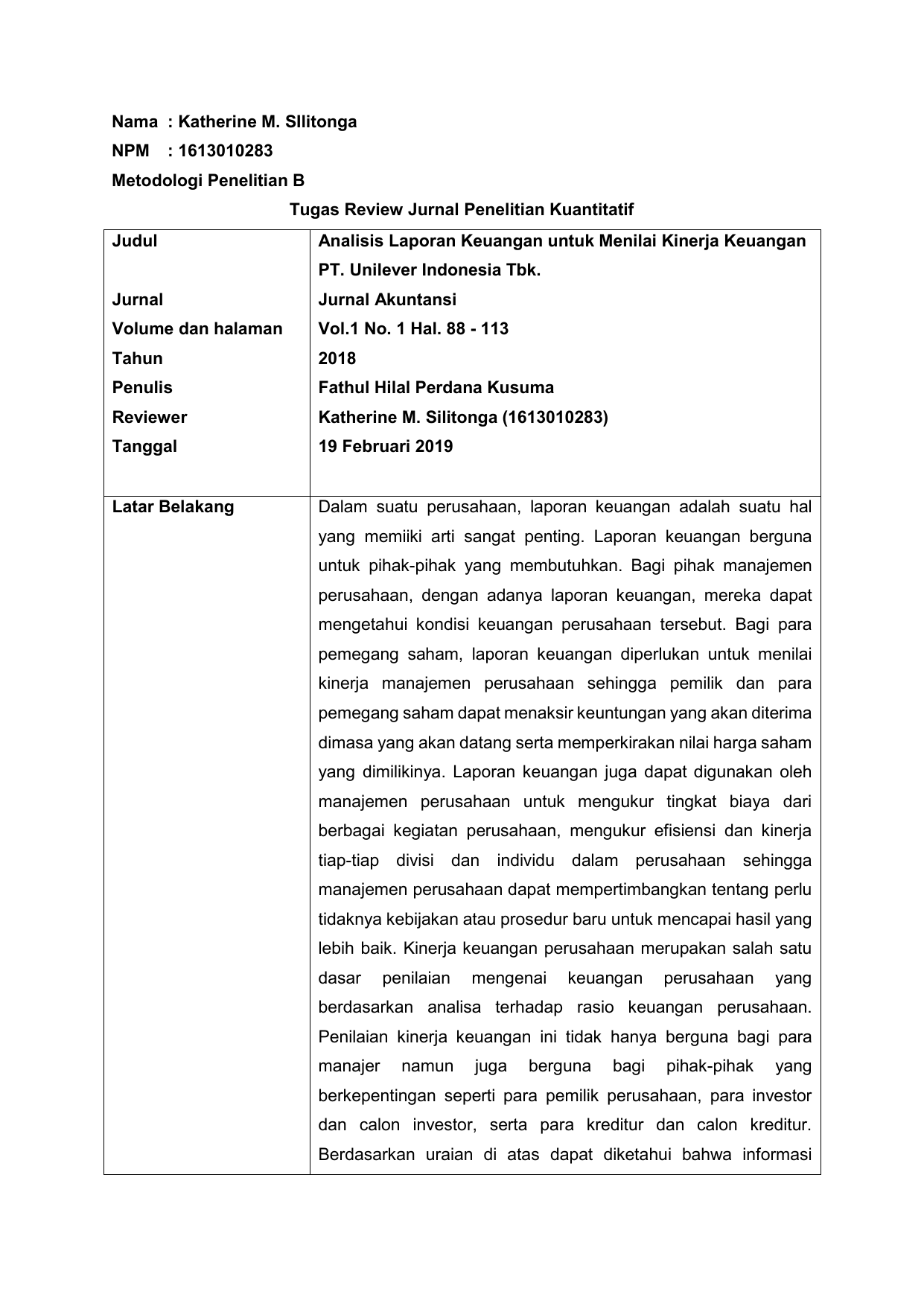 literature review makalah