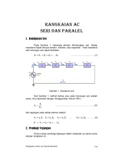 Rangkaian AC Seri dan Paralel: Analiza & Wzory