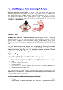 Jual Obat Maag dan Asam Lambung De Nature