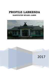 PROFILE LABKESDA MA.JAMBI TAHUN 2017
