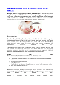 Benarkah Penyakit Maag Berbahaya