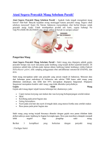 Atasi Segera Penyakit Maag Sebelum Parah