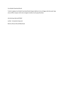 Cara Mudah Download Musik