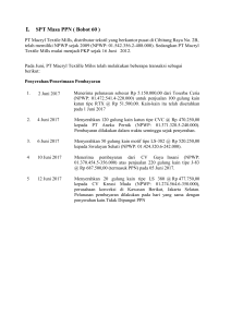 Soal SPT Masa PPN  2019 Latihan-3