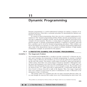 dinamic programing english