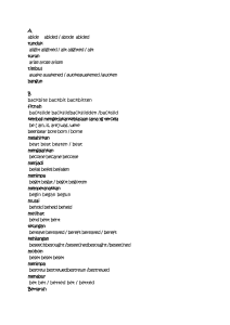 irregular verbs