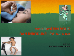 SOS PIN POLIO SWICHING and IPV PUSK