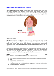 Obat Maag Termurah dan Ampuh