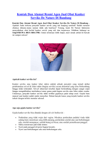 Kontak Dan Alamat Resmi Agen Jual Obat Kanker Serviks De Nature Di Bandung